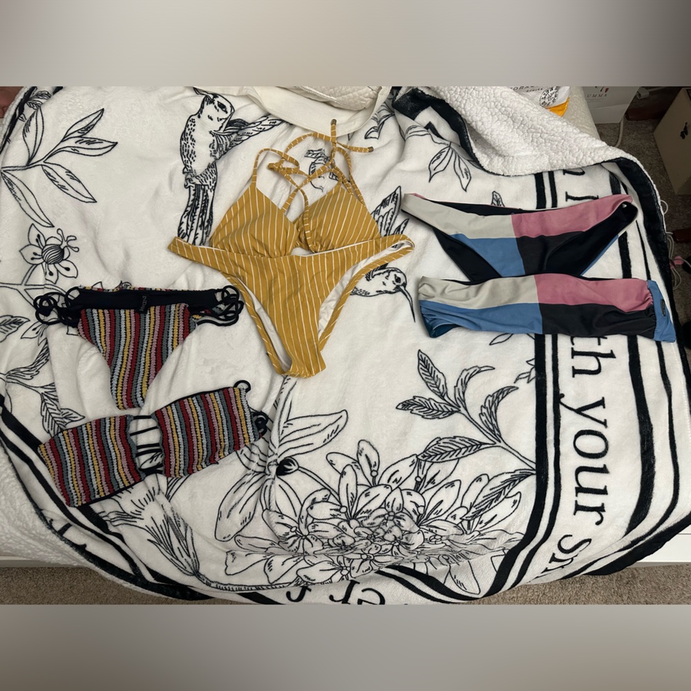 3 set of swimwear Mara Hoffman, vitamin A and Indah